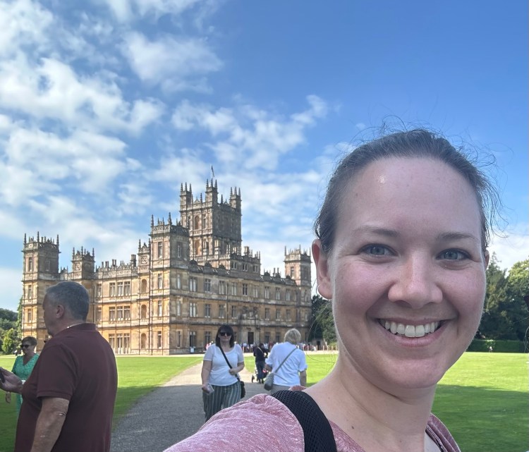 Photo credit Kara Brown, visiting Highclere Castle